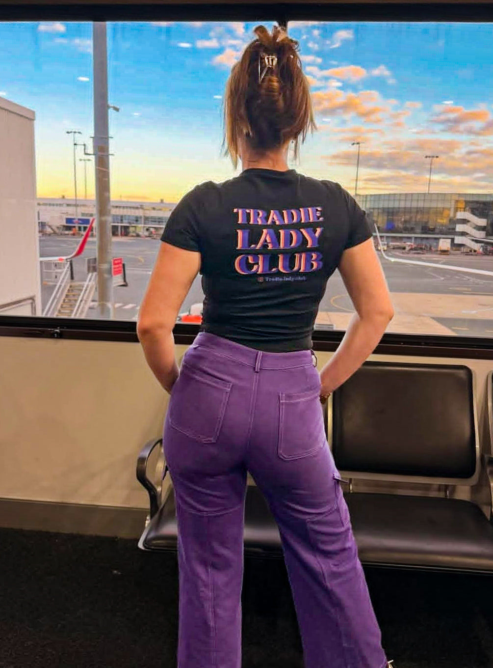 NEW Tradie Lady Club T- Shirt